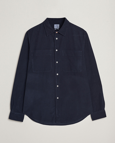 Heren |  | PS Paul Smith | Cotton Pocket Casual Shirt Navy