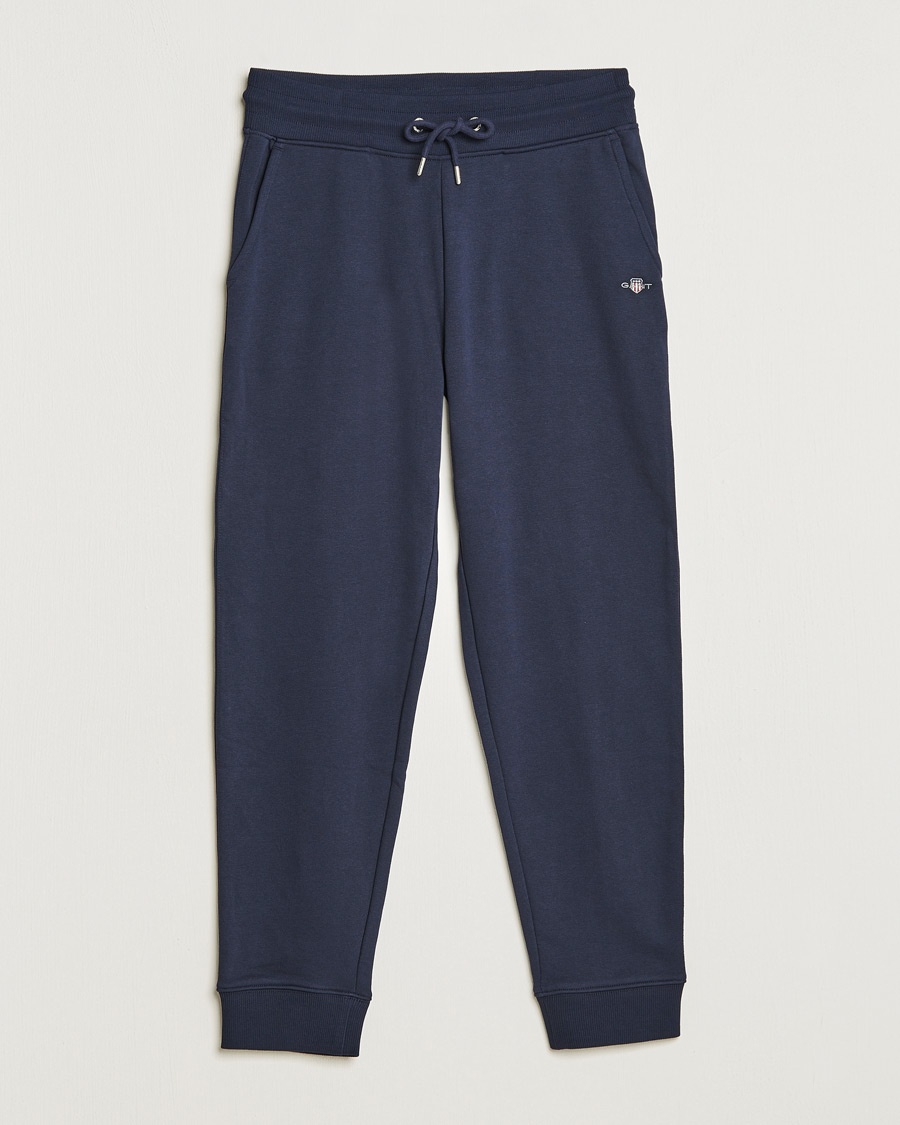 Gant Original Sweatpant Evening Blue – Blauw