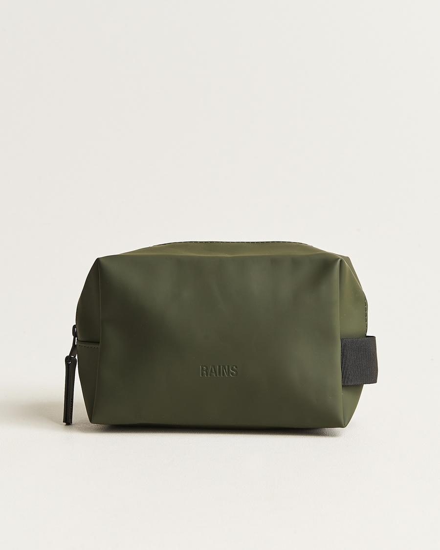 RAINS Washbag Small Green – Groen