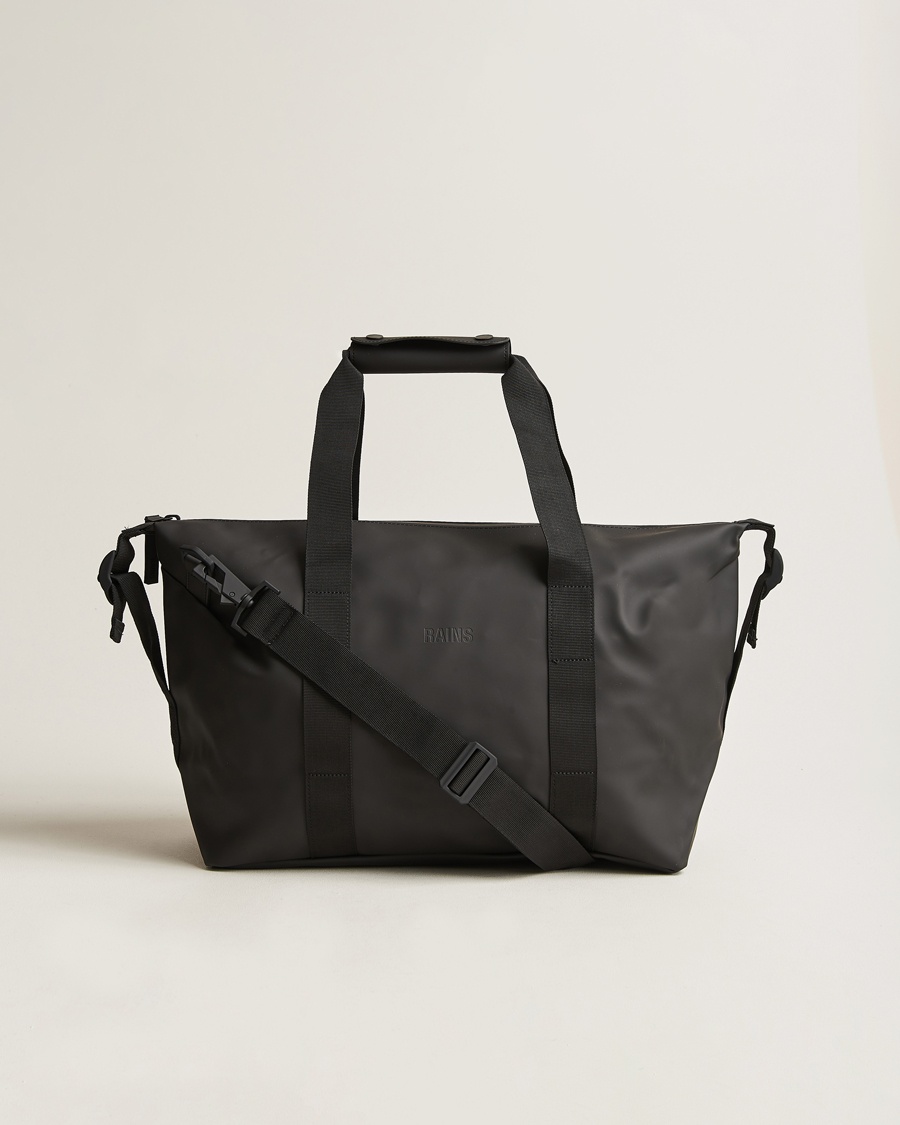 RAINS Hilo Small Weekendbag Black – Zwart