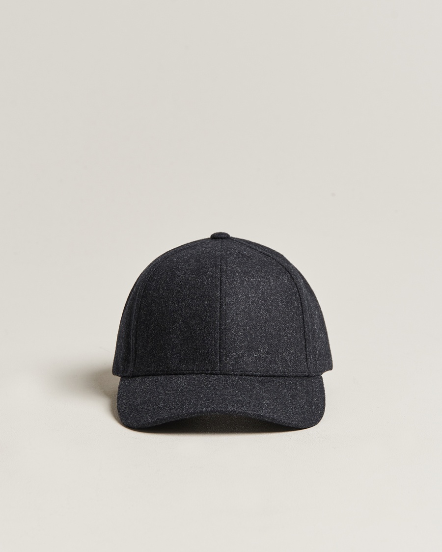 Heren | Onder de 100 | Varsity Headwear | Flannel Baseball Cap Jade Black