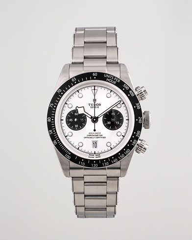 Heren | Pre-Owned & Vintage Watches | Tudor Pre-Owned | Black Bay Chrono M79360N-0002 Steel Panda Steel White