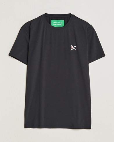 Heren | T-Shirts | District Vision | Ultralight Aloe Short Sleeve Black
