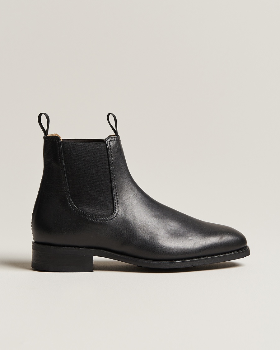 Myrqvist Granhult Chelsea Boot Black Calf – Zwart
