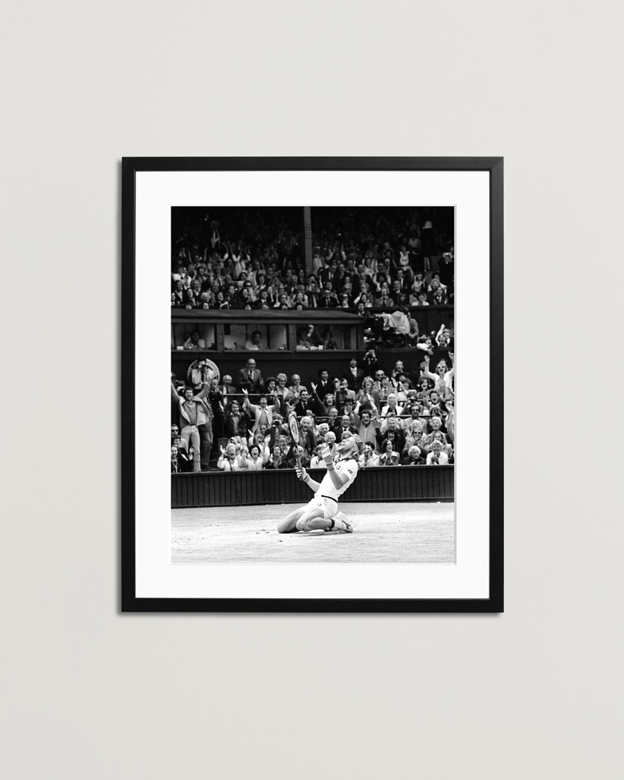 Sonic Editions Framed Borg's 5th Wimbledon Title, 1980