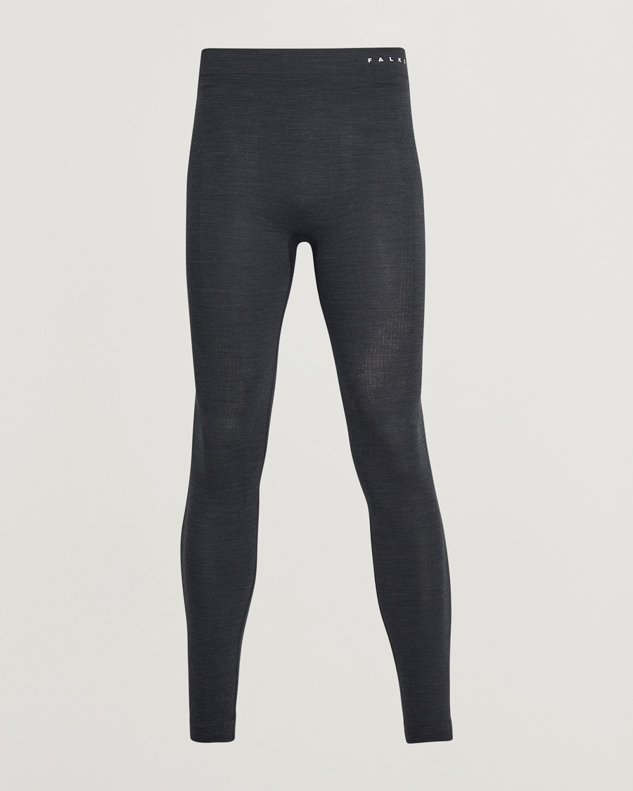 Falke Wool Tech Tights Black – Zwart
