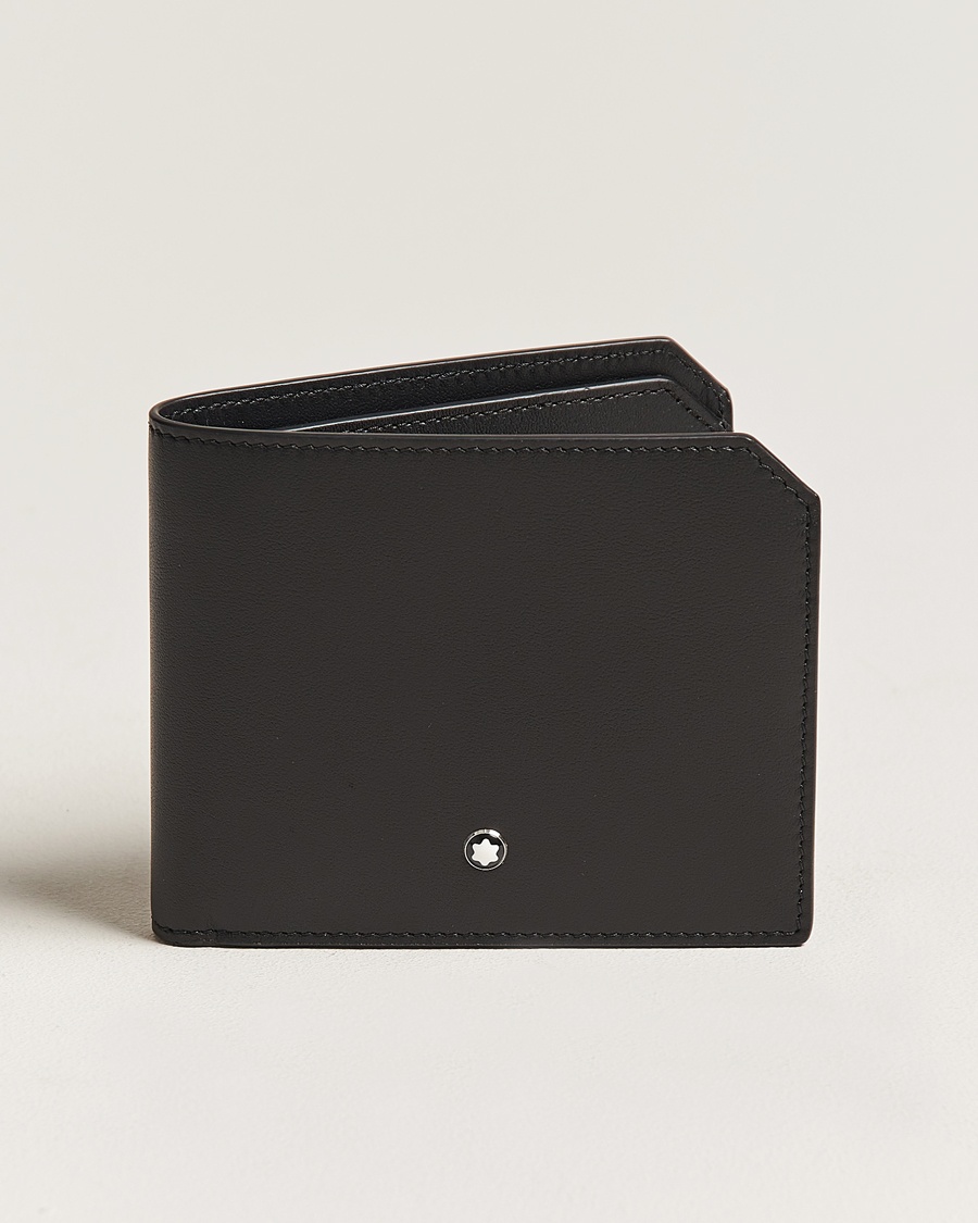Montblanc MST Selection Soft Wallet 6cc Black – Zwart
