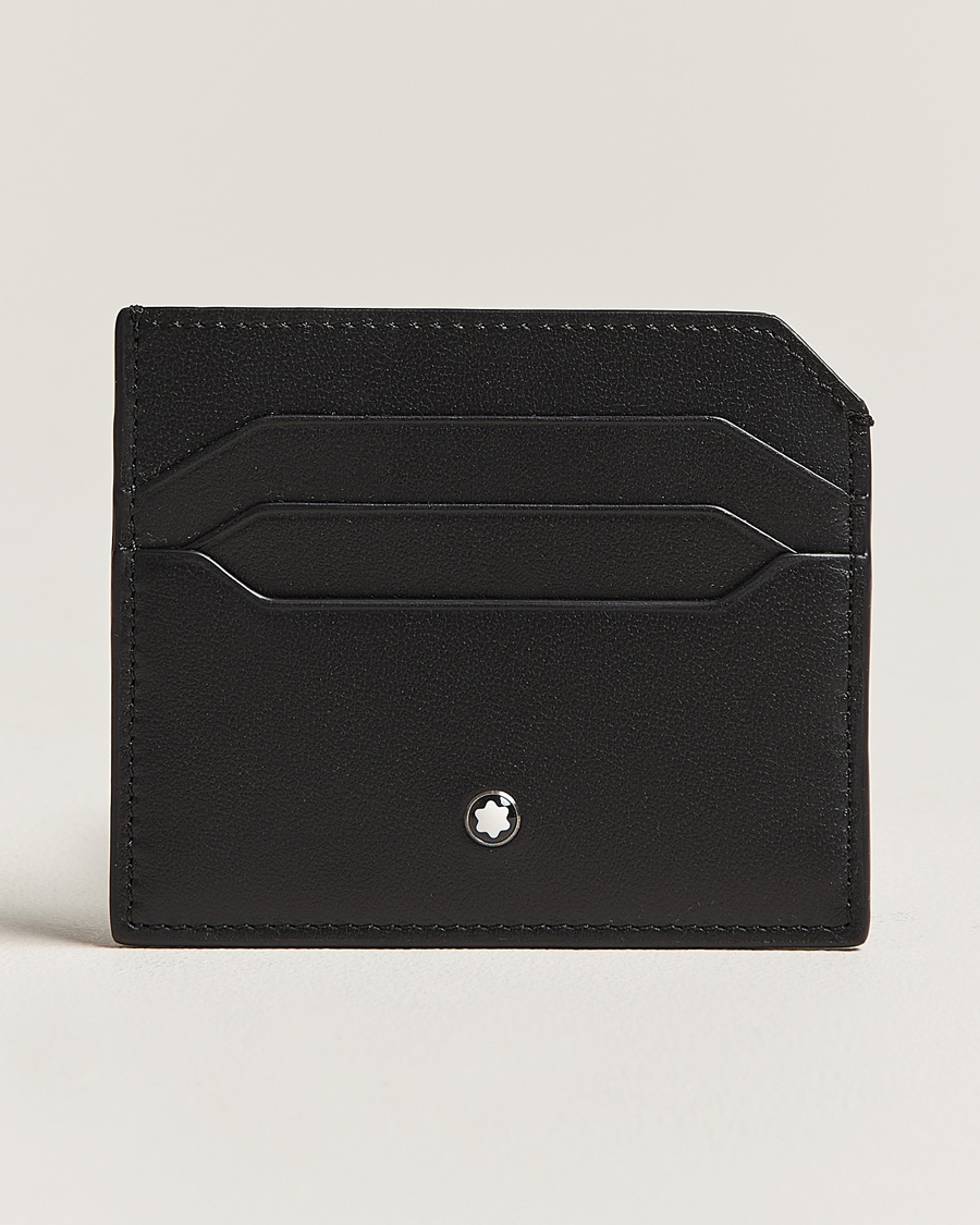 Montblanc Selection Soft Card Holder 6bcc Black – Zwart