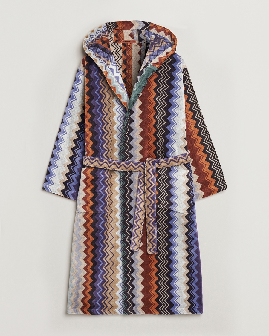 Missoni Home Giacomo Bathrobe Verde Multi – Meerkleurig