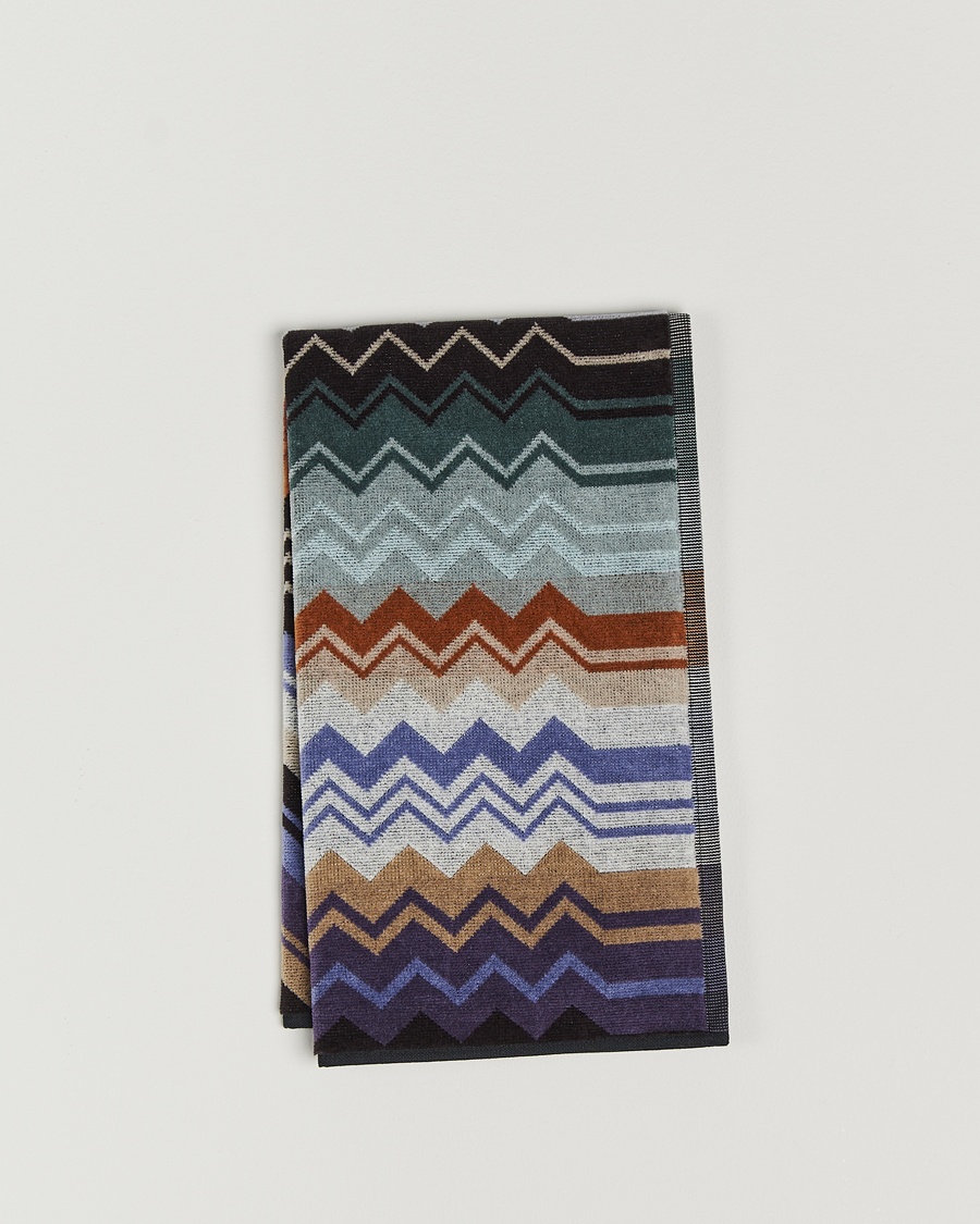 Heren | Thuis | Missoni Home | Giacomo Hand Towel 40x70cm Verde Multi