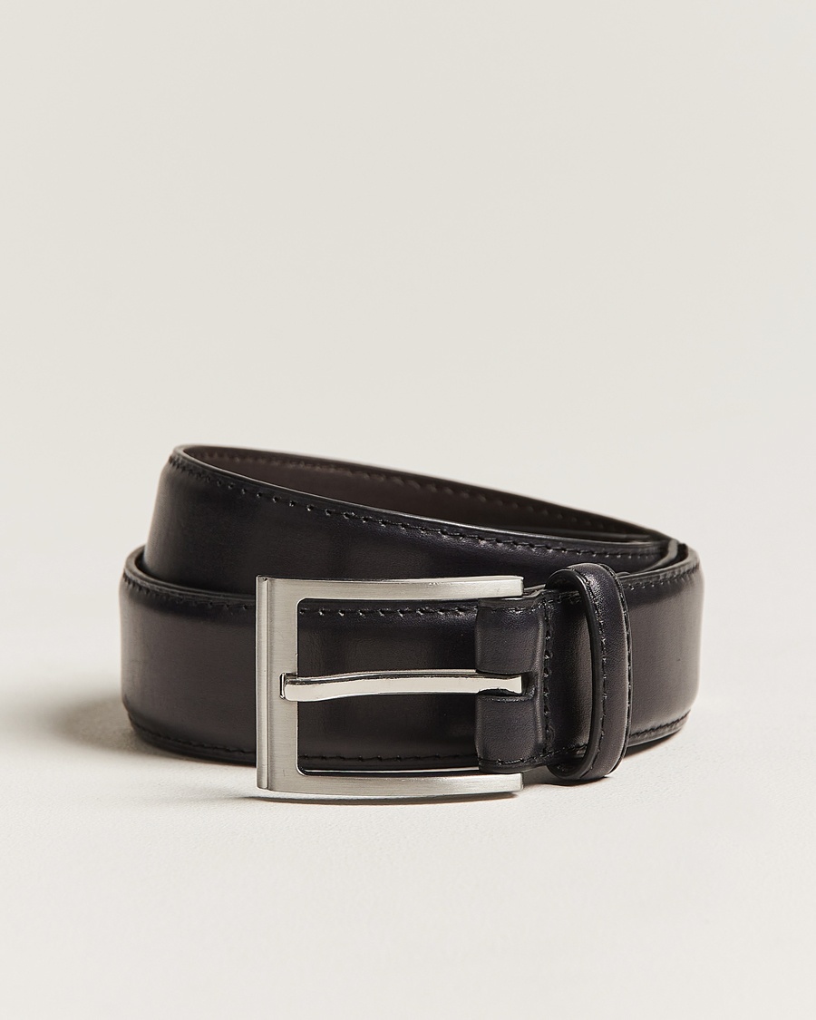 Heren | Personal Classics | Loake 1880 | Philip Leather Belt Black
