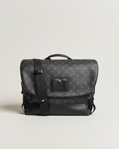 Heren |  | Louis Vuitton Pre-Owned | Messenger Voyager MM Bag Monogram Eclipse