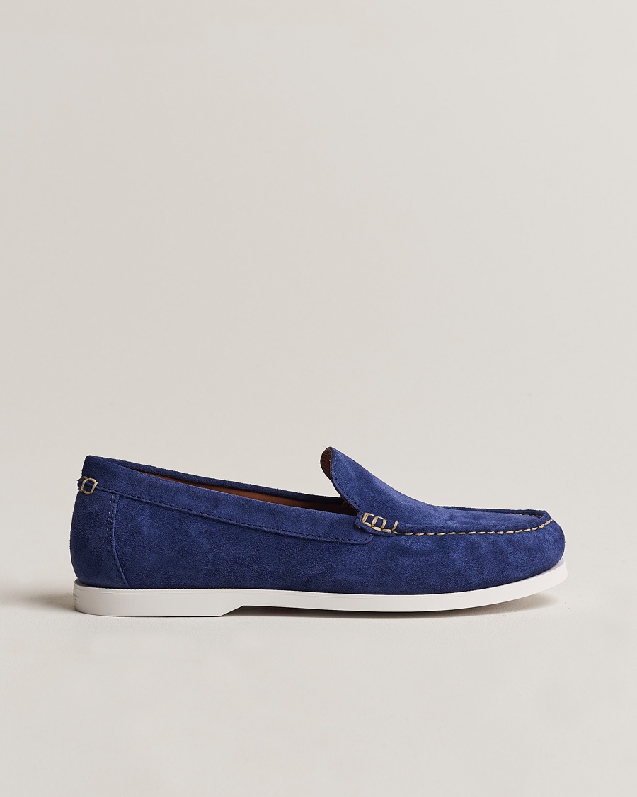 Polo Ralph Lauren Merton Casual Suede Loafer Newport Navy – Blauw