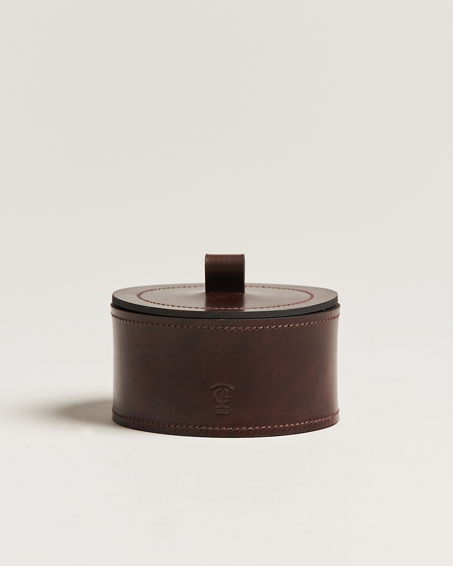Tärnsjö Garveri Small Leather Box 002 Dark Brown – Bruin