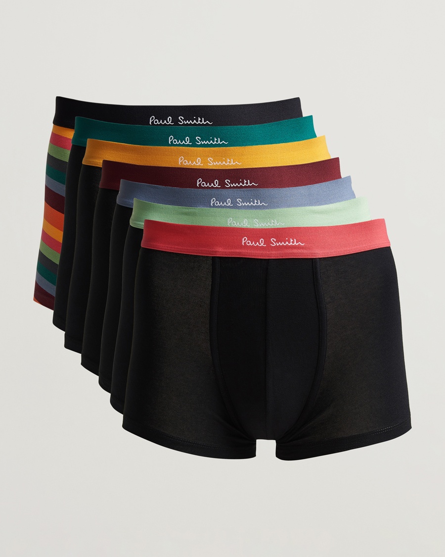 Heren | Ondergoed | Paul Smith | 7-Pack Trunk Black