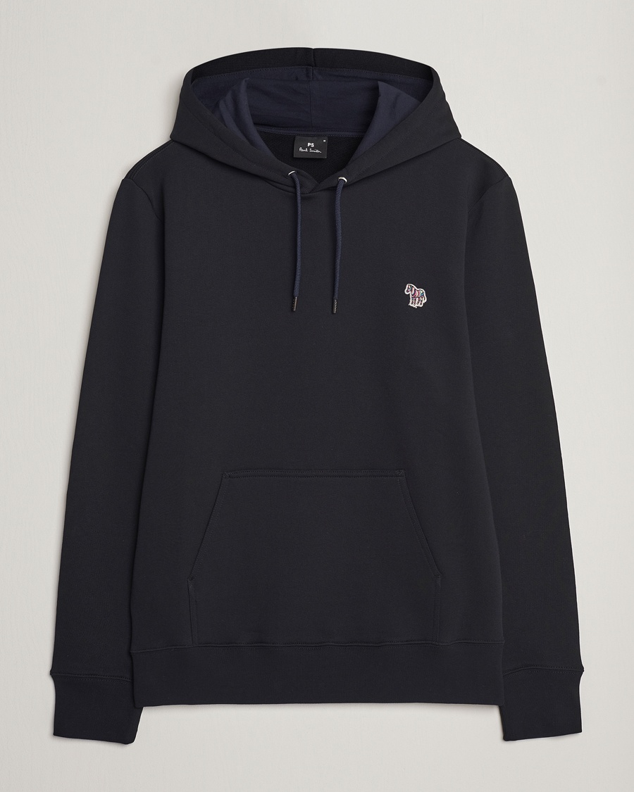 PS Paul Smith Zebra Organic Cotton Hoodie Black – Zwart