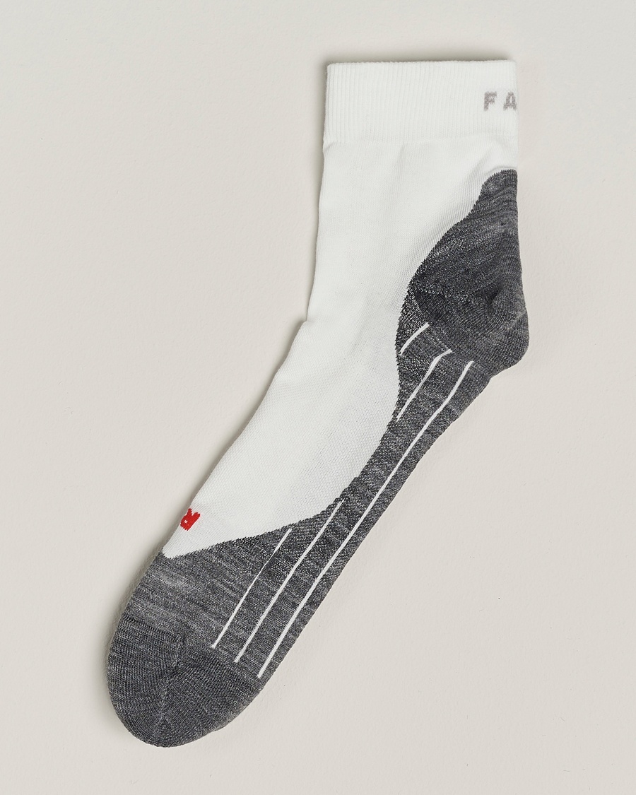 Heren | Sokken | Falke Sport | Falke RU4 Endurance Short Running Socks White Mix