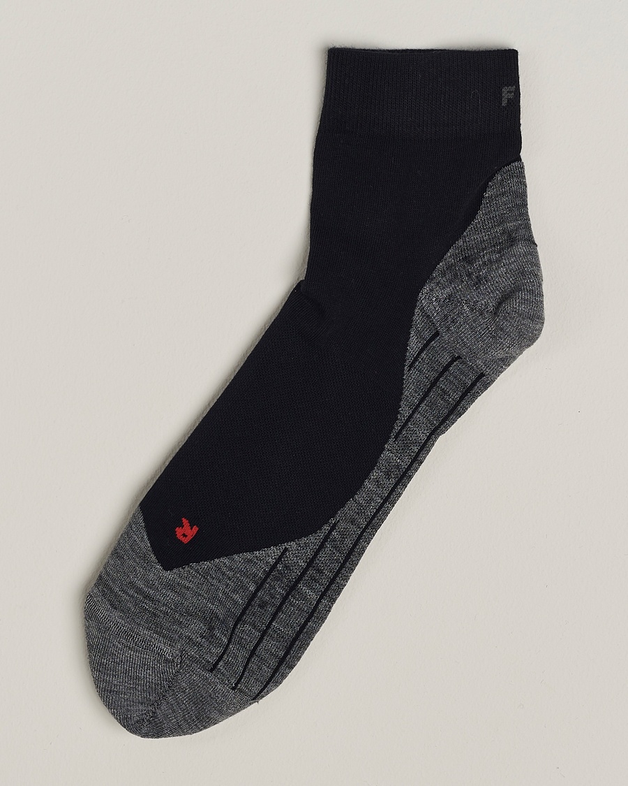 Falke RU4 Endurance Short Running Socks Black Mix – Grijs