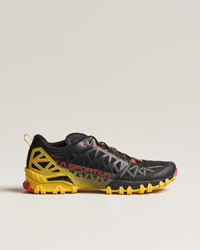 Heren | Wandel schoenen | La Sportiva | Bushido II GTX Trail Running Sneakers Black/Yellow