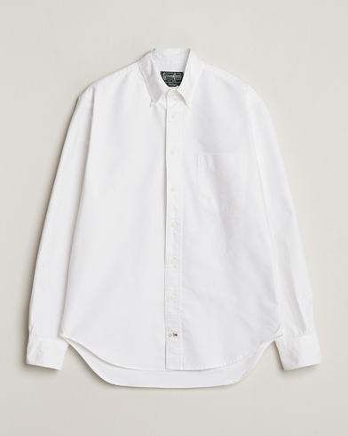 Heren | Overhemden | Gitman Vintage | Button Down Oxford Shirt White