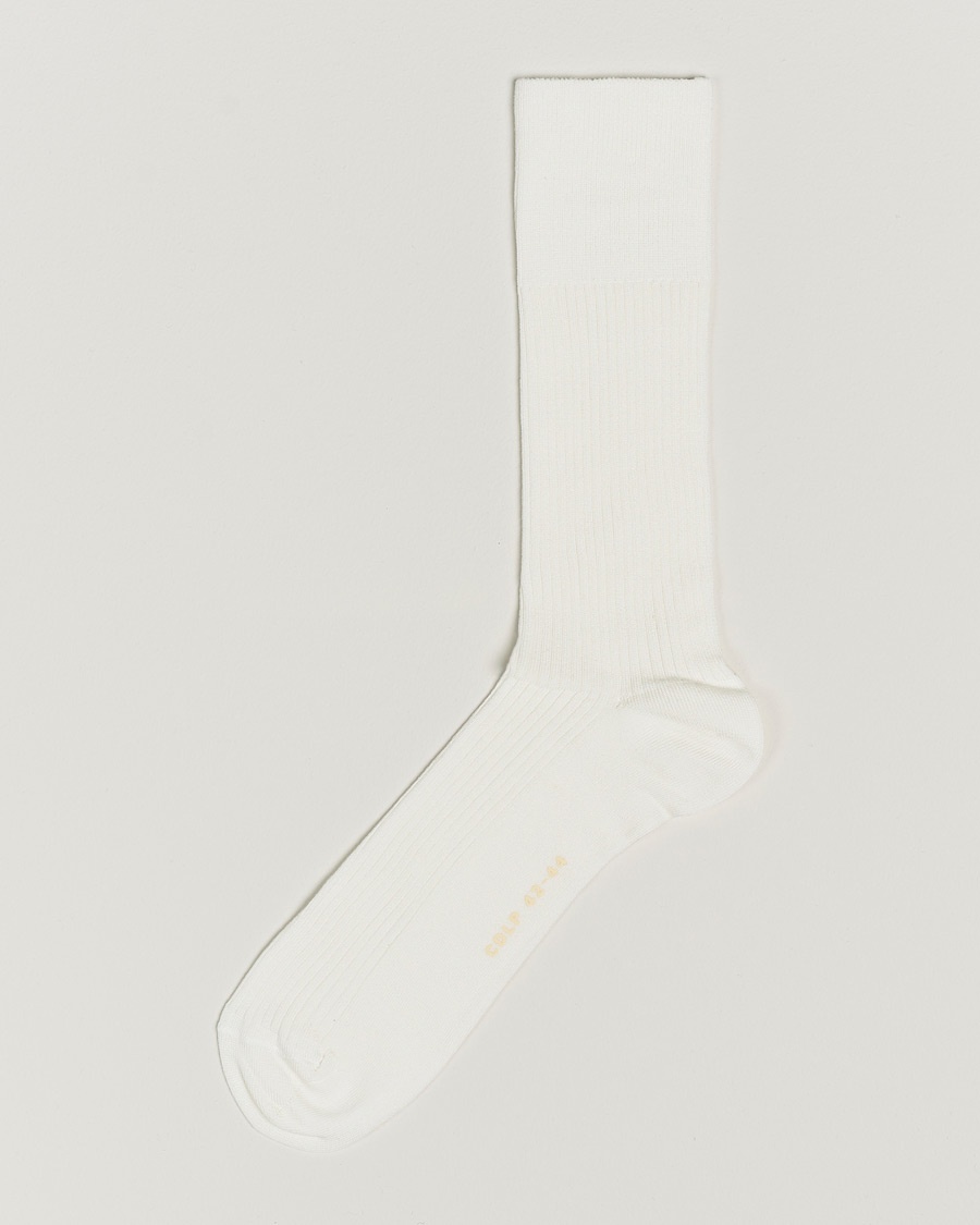 CDLP Cotton Rib Socks White – Wit