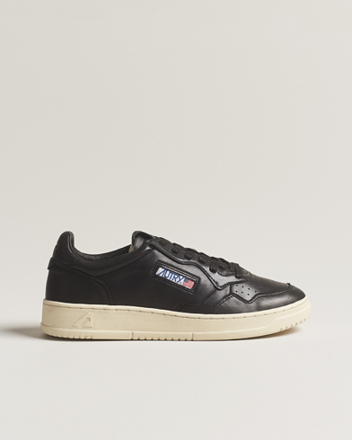 Heren | Sneakers | Autry | Medalist Low Super Soft Goat Leather Sneaker Black