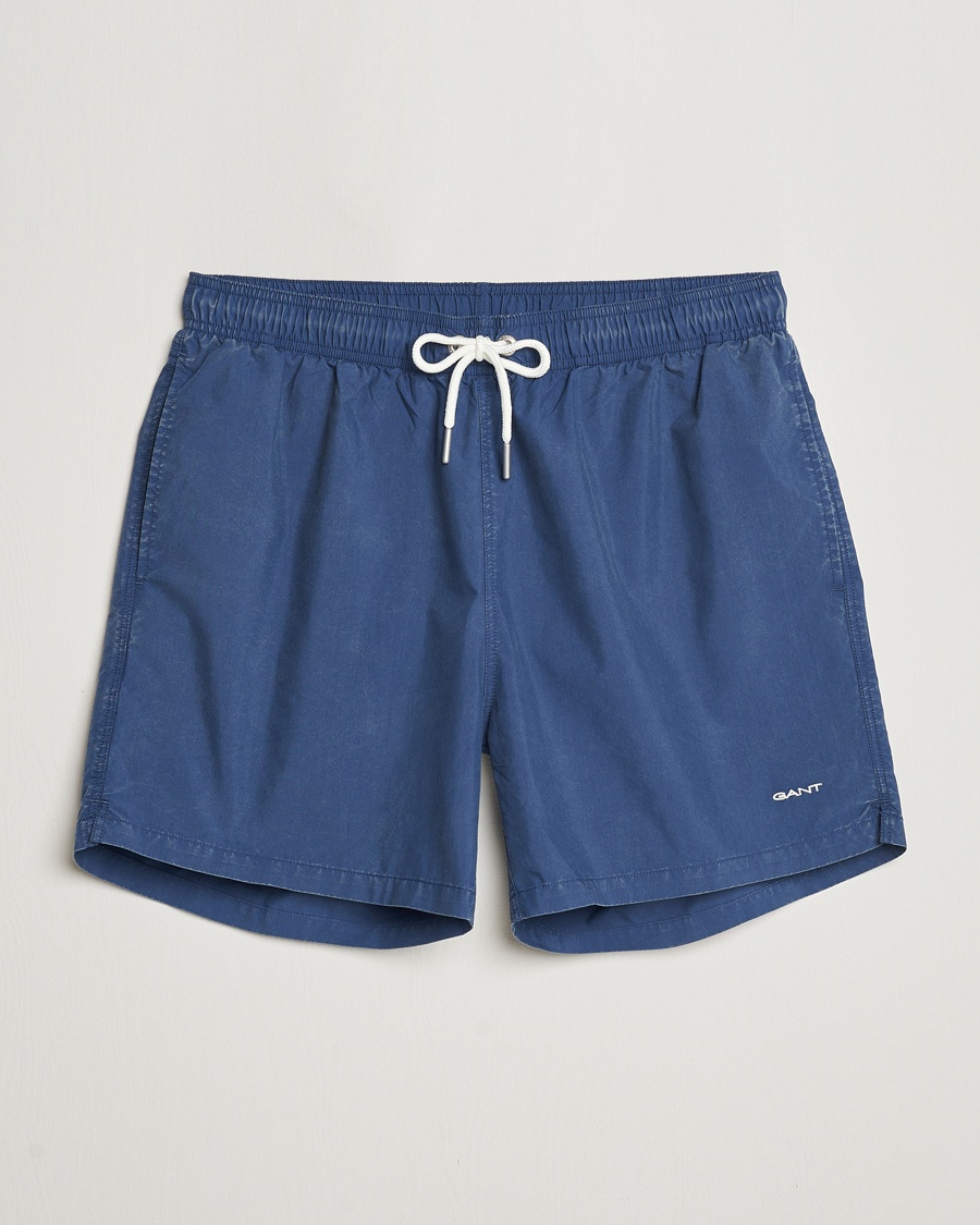 GANT Sunbleached Swimshorts Dusty Blue Sea – Blauw
