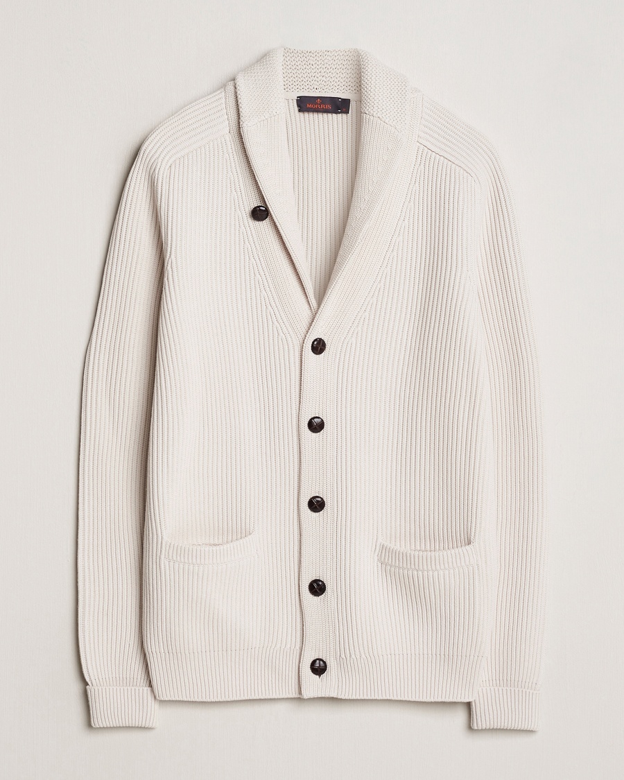 Morris Brayden Shawl Cardigan White – Wit