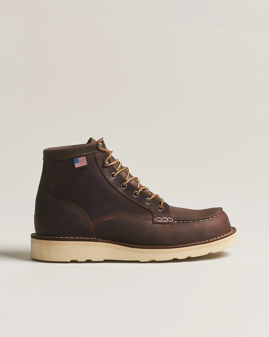 Danner Bull Run Leather Moc Toe Boot Brown – Bruin