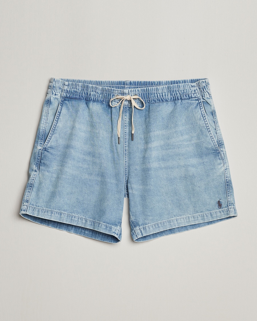  Prepster Denim Shorts Light Wash