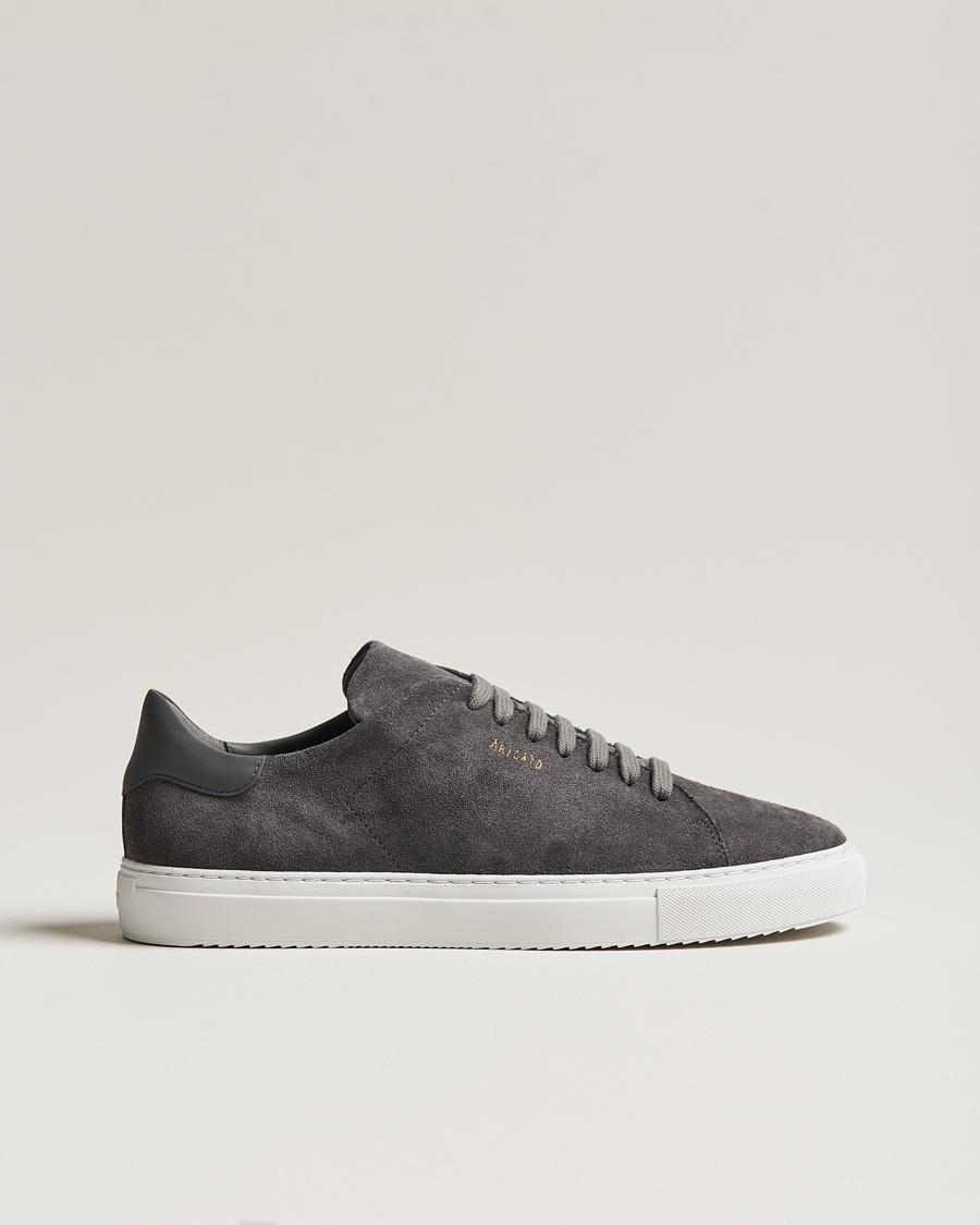Axel Arigato Clean 90 Suede Sneaker Dark Grey – Grijs