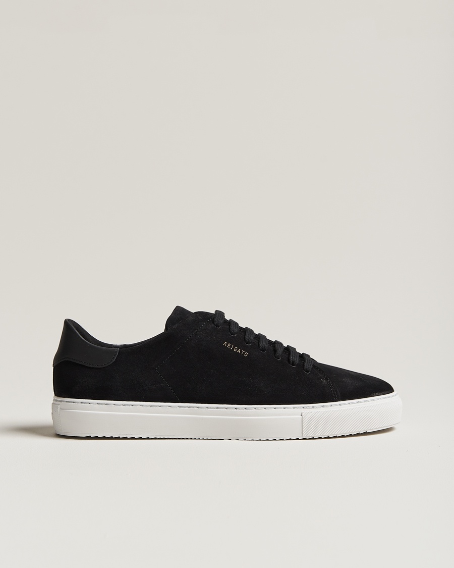 Axel Arigato Clean 90 Suede Sneaker Black – Zwart