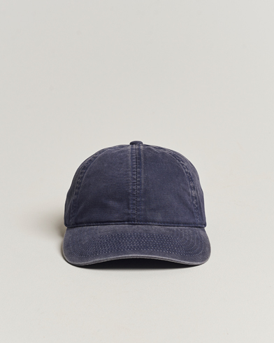 Heren |  | Varsity Headwear | Washed Cotton Baseball Cap Blue