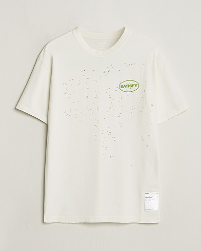 Heren | Active | Satisfy | MothTech T-Shirt Off White