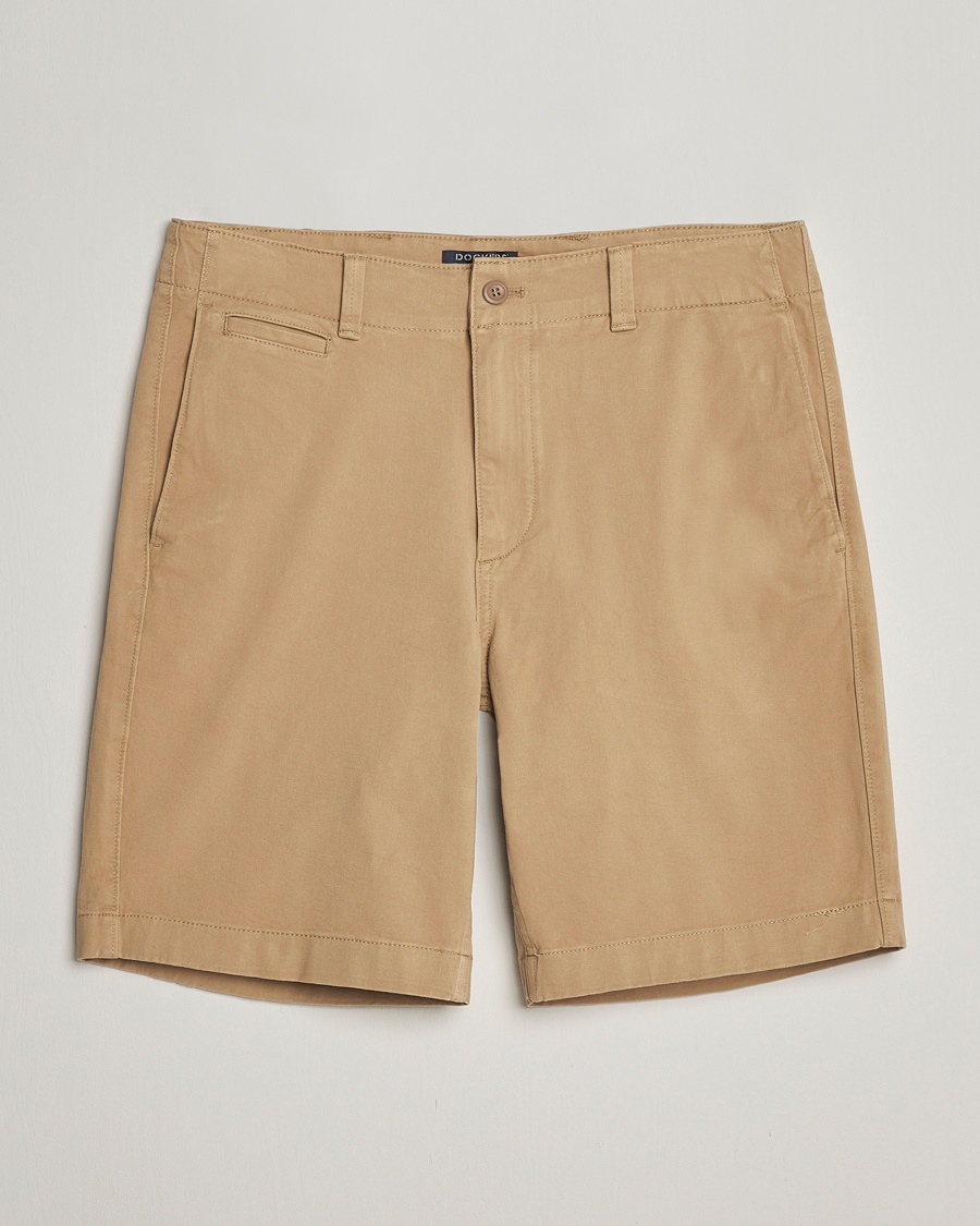 Heren | Chino-shorts | Dockers | Alpha Chino Short Straight Harvest Gold