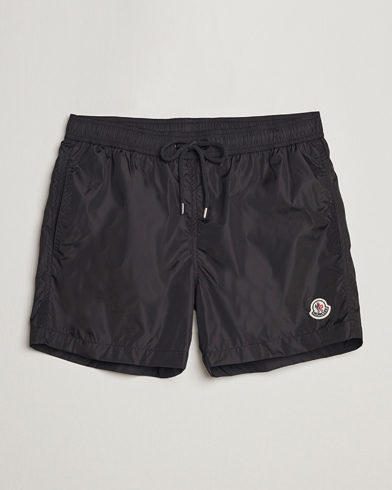 Heren |  | Moncler | Nylon Swim Shorts Black