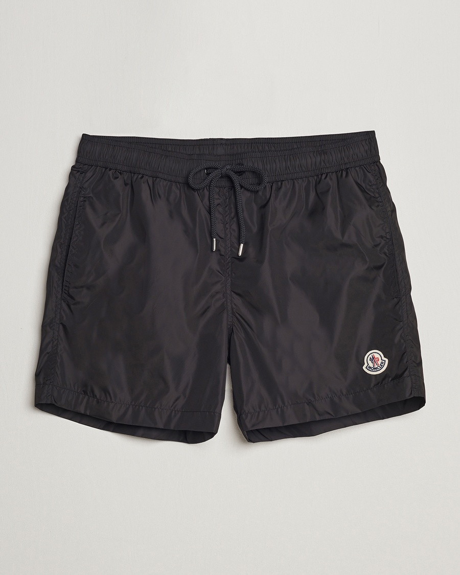 Moncler Nylon Swim Shorts Black – Zwart
