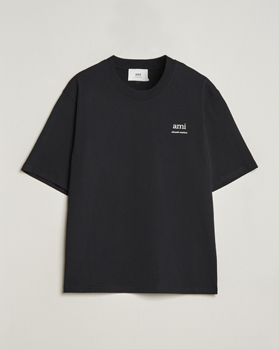 Heren | AMI | AMI | Logo T-Shirt Black