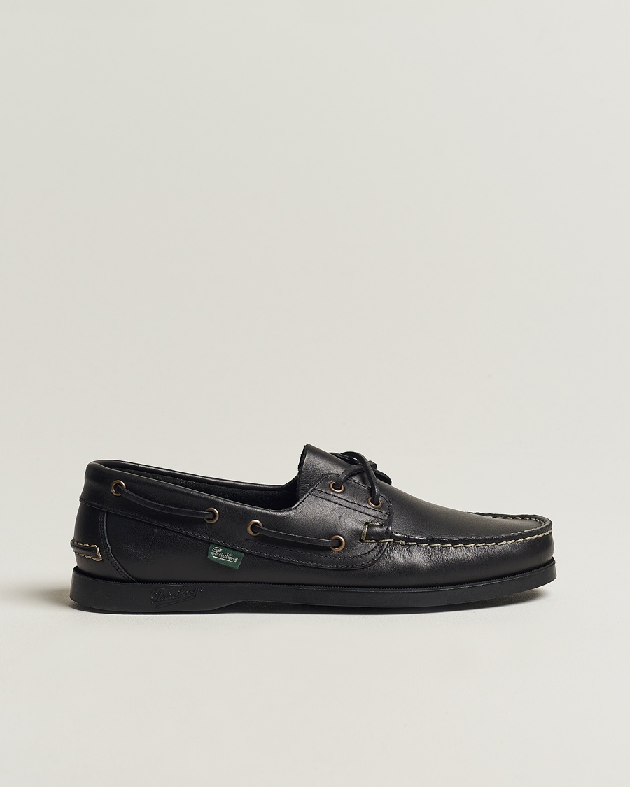 Heren | Heritage Corner | Paraboot | Barth Boat Shoe Black