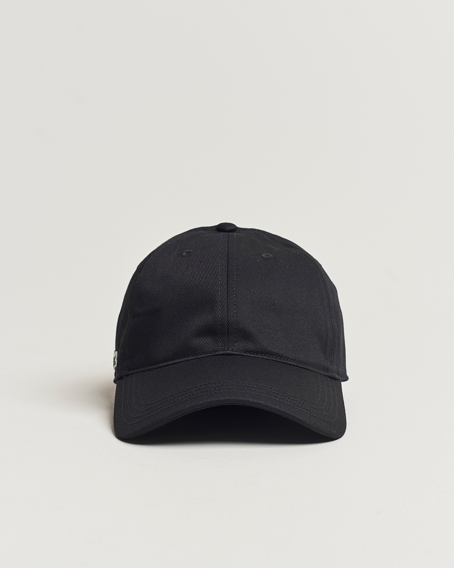 Lacoste Cap Black – Zwart