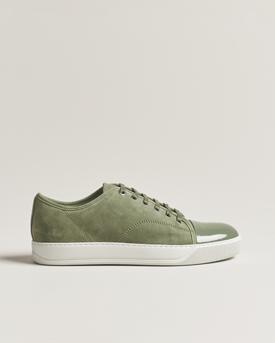 Heren | Sneakers | Lanvin | Patent Cap Toe Sneaker Green