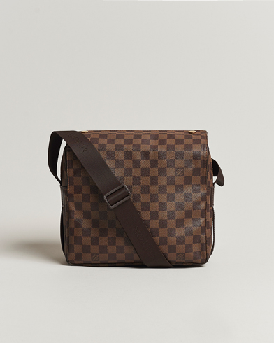 Heren |  | Louis Vuitton Pre-Owned | Naviglio Messenger Bag Damier Ebene 