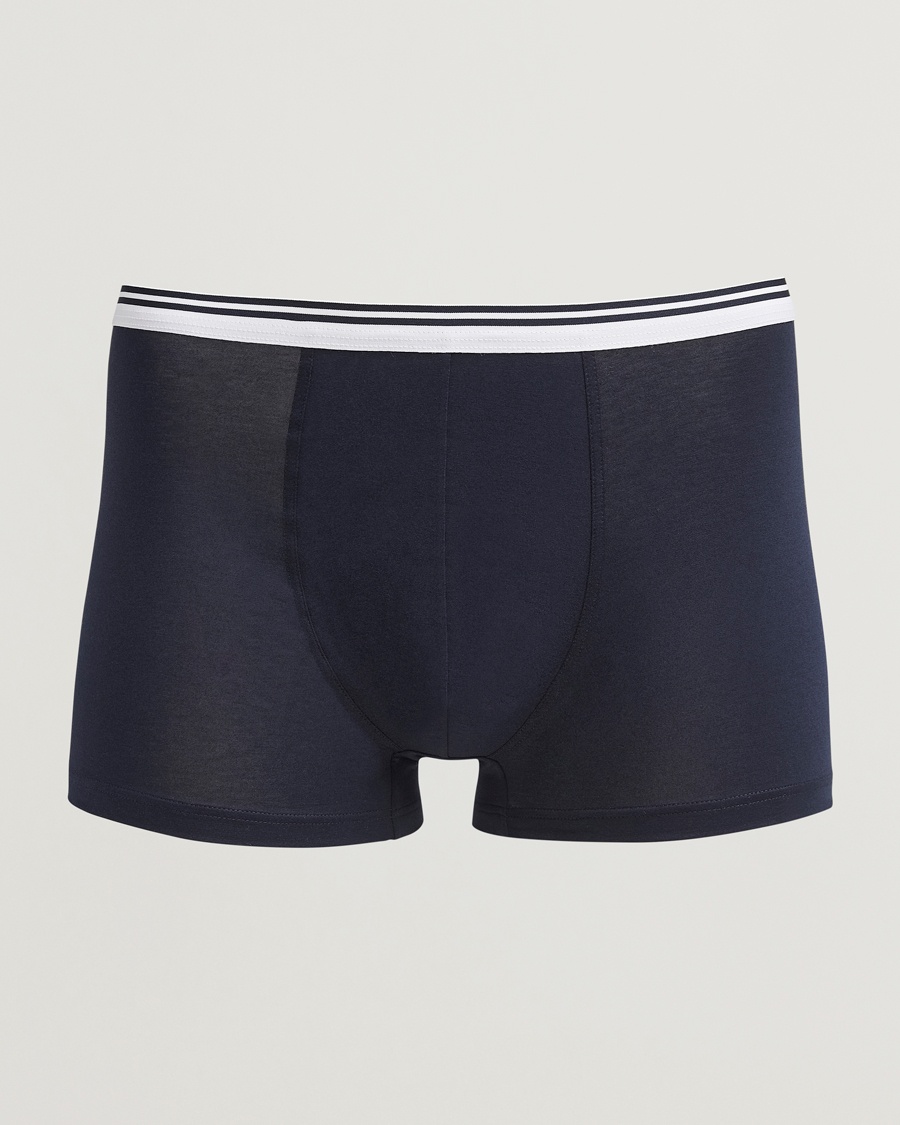 Zimmerli of Switzerland Pure Comfort Boxer Shorts Navy – Blauw