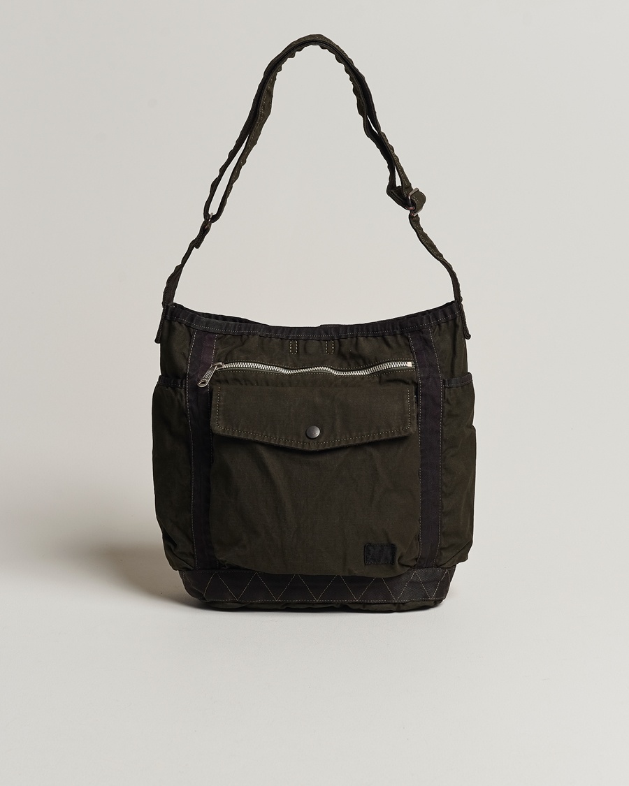 Heren | Schoudertassen | Porter-Yoshida & Co. | Crag Shoulder Bag Khaki