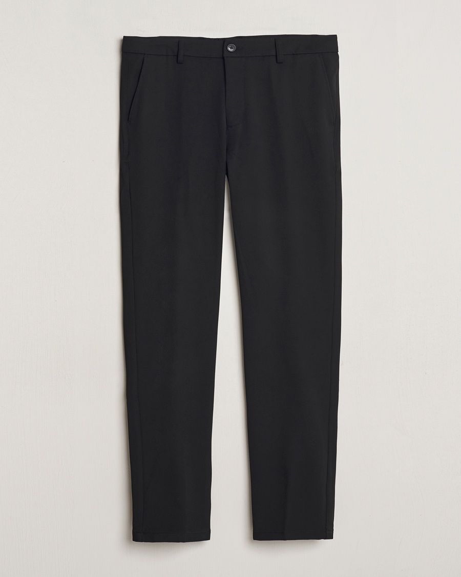 Les Deux Como Reg Suit Pants Black – Zwart