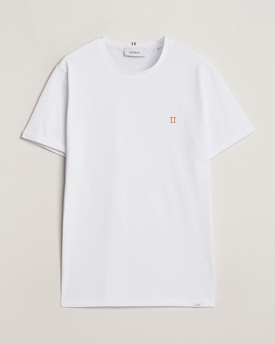 LES DEUX Nørregaard Cotton T-Shirt White – Wit