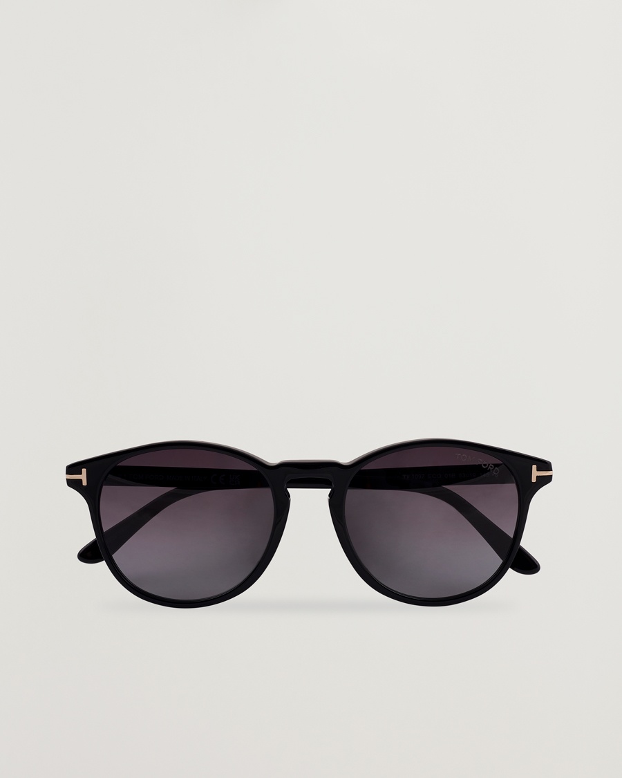 Tom Ford Lewis FT1097 Sunglasses Black/Smoke – Zwart