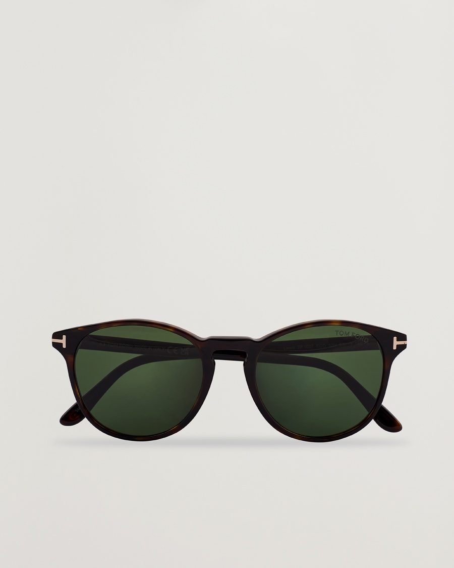Tom Ford Lewis FT1097 Sunglasses Dark Havana/Green – Bruin