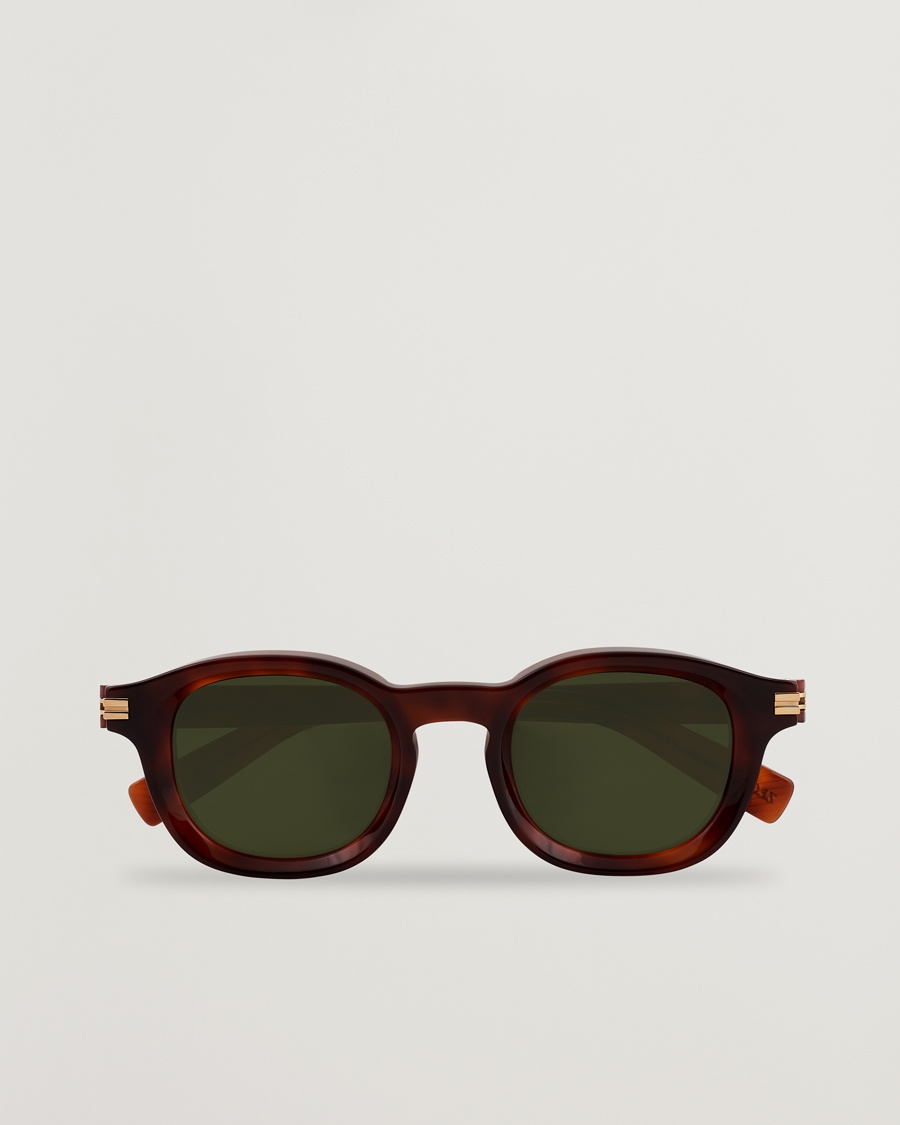 Zegna EZ0229 Sunglasses Dark Havana/Green – Bruin