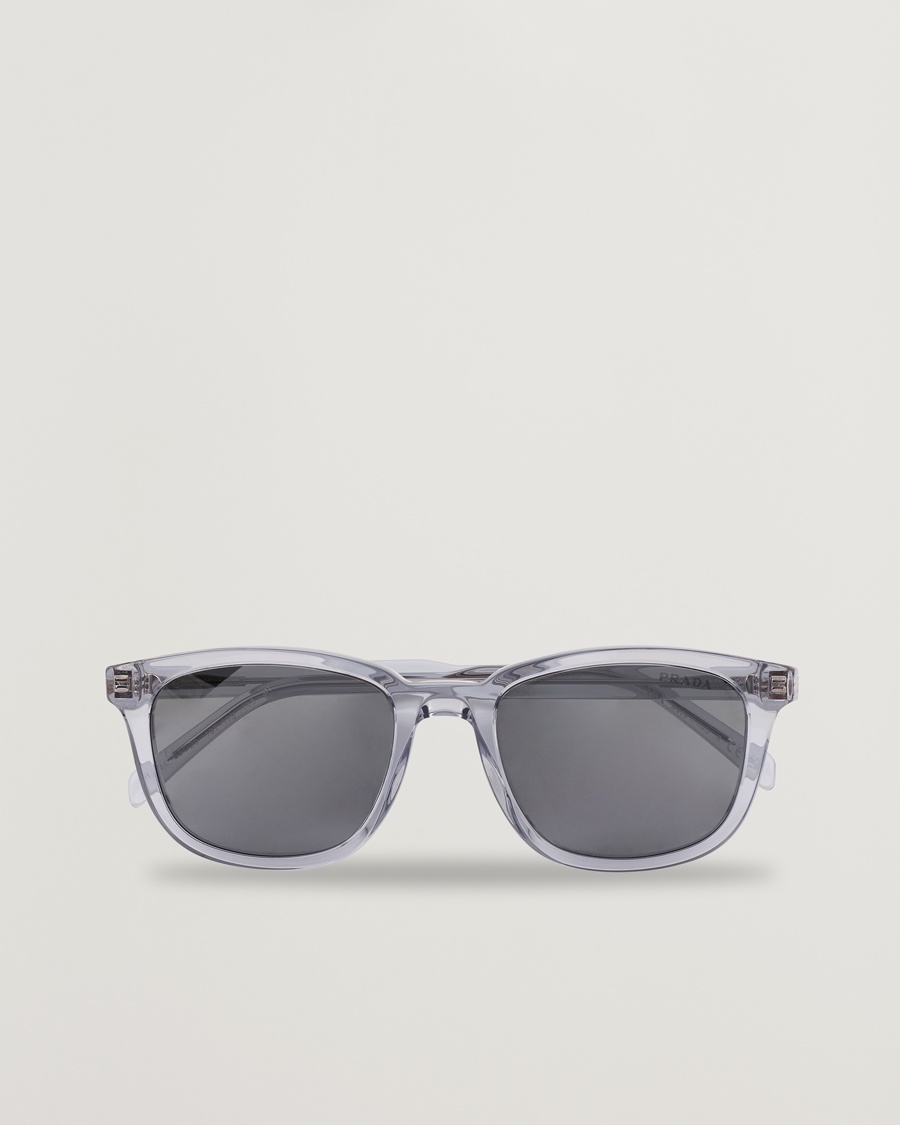 Prada Eyewear Prada 0PR A21S 53 Transparent Azure – Grijs